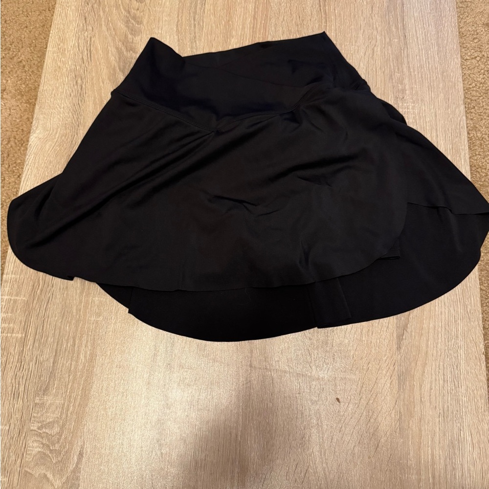 Black Halara Women's Skirt with shorts and pockets